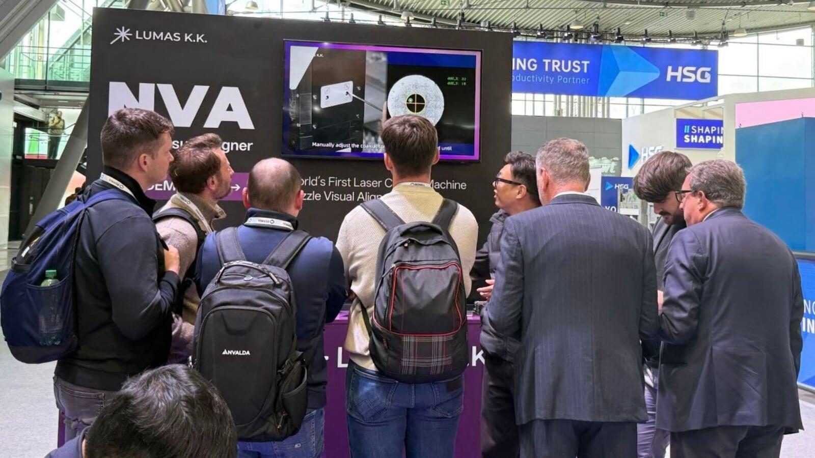 LUMAS Debuts the World’s First Nozzle Visual Aligner at Blechexpo 2025